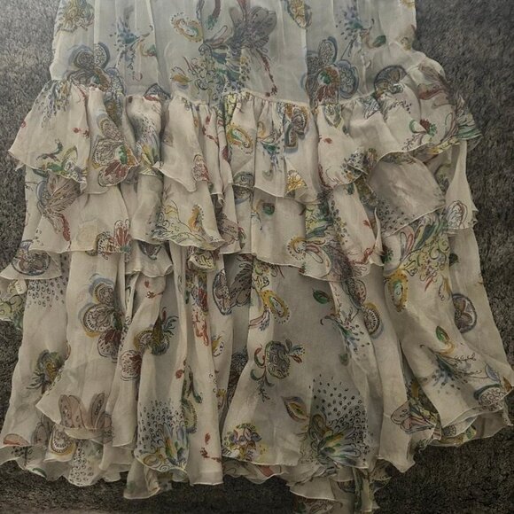 ZARA WOMAN Silk Dress Lace Detail 7785/739 Size M New With Tags $189 - Picture 12 of 16